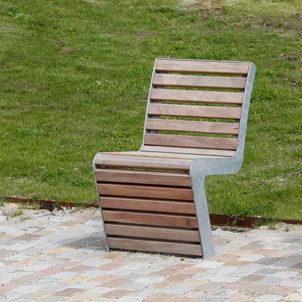 Straatmeubilair | Stoelen en hockers | FalcoLinea stoel (hout) | image #11 |  straatmeubilair buitenstoel FalcoLinea