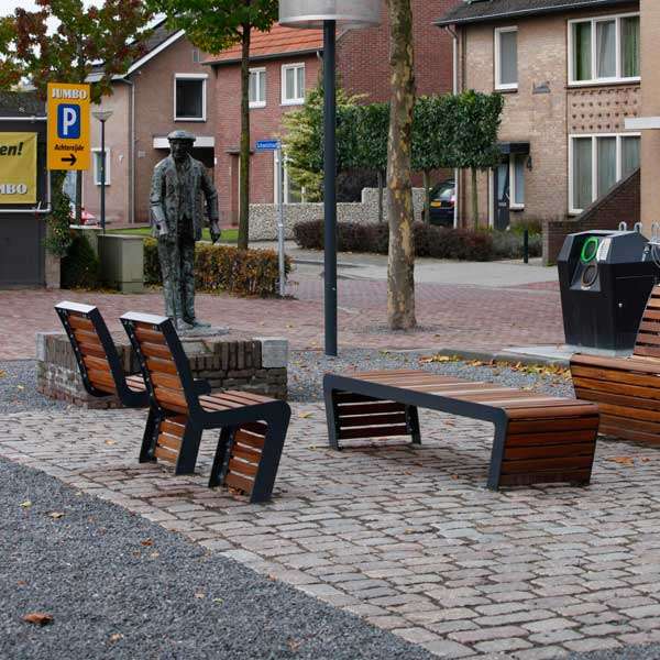 Straatmeubilair | Stoelen en hockers | FalcoLinea stoel (hout) | image #14 |  straatmeubilair buitenstoel FalcoLinea