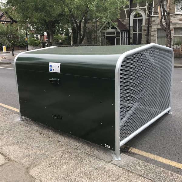 fietsparkeren fietsoverkapping fietskluis fietstrommel FalcoPod
