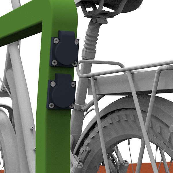 Fietsparkeren | Fietsaanleunbeugels | FalcoForce fietsaanleunbeugel met oplaadpunten| fietsparkeren fietsaanleunbeugel fietsnietje fietsbeugel Fietsparkeren | Fietsaanleunbeugels | FalcoForce fietsaanleunbeugel met oplaadpunten | image #7 | fietsparkeren fietsaanleunbeugel fietsnietje fietsbeugel
