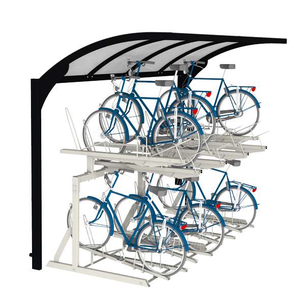 Overkappingen | Overkappingen compact fietsparkeren | FalcoGamma Level fietsoverkapping voor etagerekken| Fietsparkeren fietsoverkapping compact fietsparkeren etagerekken FalcoGamma Overkappingen | Overkappingen compact fietsparkeren | FalcoGamma Level fietsoverkapping voor etagerekken | image #1 | Fietsparkeren fietsoverkapping compact fietsparkeren etagerekken FalcoGamma