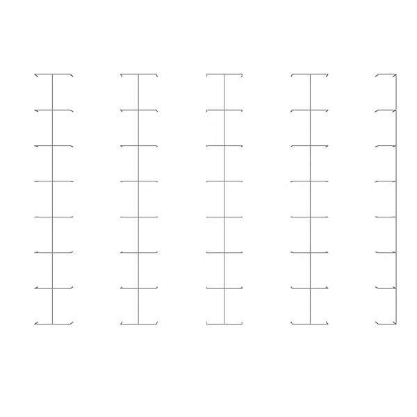 Fietsparkeren | Fietsafscheiding | FalcoGrid fietsafscheiding enkelzijdig | image #9 |  Fietsparkeren fietsafzetting geleidehekken