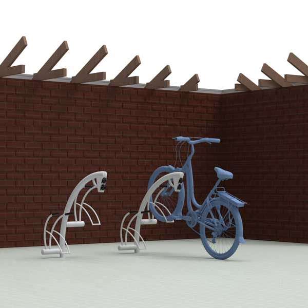 Fietsparkeren | Fietsenstandaards | FalcoIon 2.0 fietsstandaard met oplaadpunt voor e-bike | image #7 |  