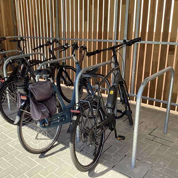 Fietsparkeren | Fietsaanleunbeugels | FalcoLean fietsaanleunbeugels | image #6 |  fietsparkeren fietsaanleunbeugels