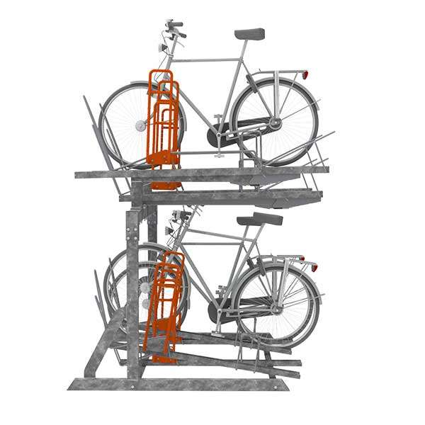 Fietsparkeren | Fietsenrekken met aanbindvoorziening | FalcoLevel Eco met aanbindvoorziening| Etage-fietsenrek FalcoLevel Eco met aanbindvoorziening voor extra beveiliging, geschikt voor dubbele parkeercapaciteit op dezelfde oppervlakte. Fietsparkeren | Fietsenrekken met aanbindvoorziening | FalcoLevel Eco met aanbindvoorziening | image #5 | Etage-fietsenrek FalcoLevel Eco met aanbindvoorziening voor extra beveiliging, geschikt voor dubbele parkeercapaciteit op dezelfde oppervlakte.
