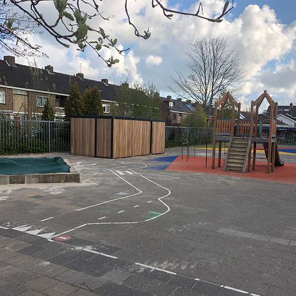 113612 berging overkapping school