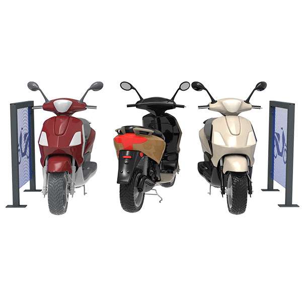 Verkeersvoorzieningen | Verkeersgeleiders | FalcoScooter afzetpanelen| verkeersvoorziening scooter parkeerplek afzethek afzetpaneel afzetelement Verkeersvoorzieningen | Verkeersgeleiders | FalcoScooter afzetpanelen | image #5 | verkeersvoorziening scooter parkeerplek afzethek afzetpaneel afzetelement
