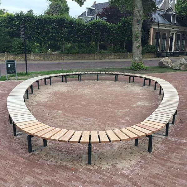 104924 straatmeubilair zitbanken banken