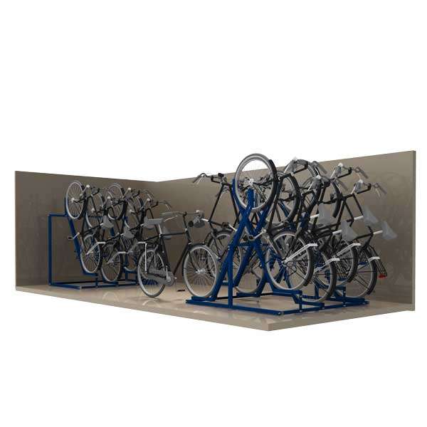 Fietsparkeren | Compact Fietsparkeren | FalcoVert verticaal fietsparkeren | image #9 |  verticaal fietsparkeren fietsenrek FalcoVert