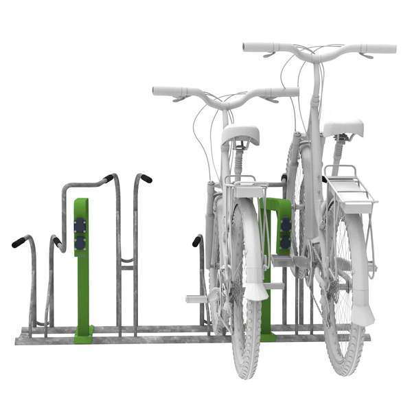 Fietsparkeren | Fietsparkeren met oplaadpunt voor e-bike | Ideaal 2.0 met oplaadpunt voor e-bike | image #4 |  fietsparkeren fietsenrek oplaadpunt
