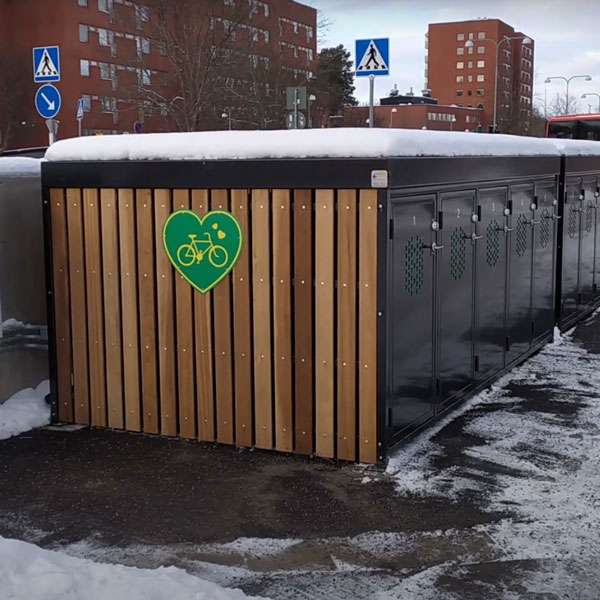 Fietsparkeren fietskluis fietsberging forenzen