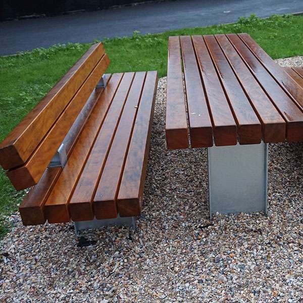 96838 straatmeubilair buitenbank tafel picknickset