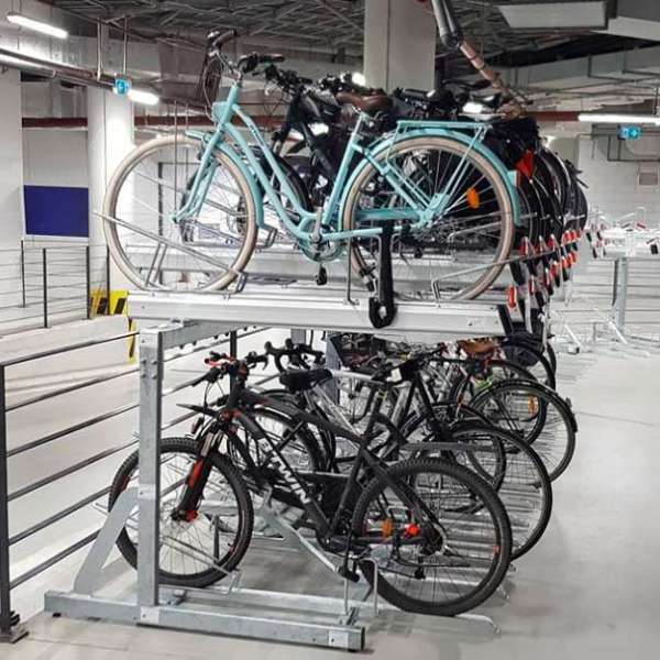 Fietsparkeren | Compact Fietsparkeren | FalcoLevel Premium+ etage fietsenrek| compact fietsparkeren fietsenrek FalcoLevel Premium+ FietsParKeur Fietsparkeren | Compact Fietsparkeren | FalcoLevel Premium+ etage fietsenrek | image #6 | compact fietsparkeren fietsenrek FalcoLevel Premium+ FietsParKeur