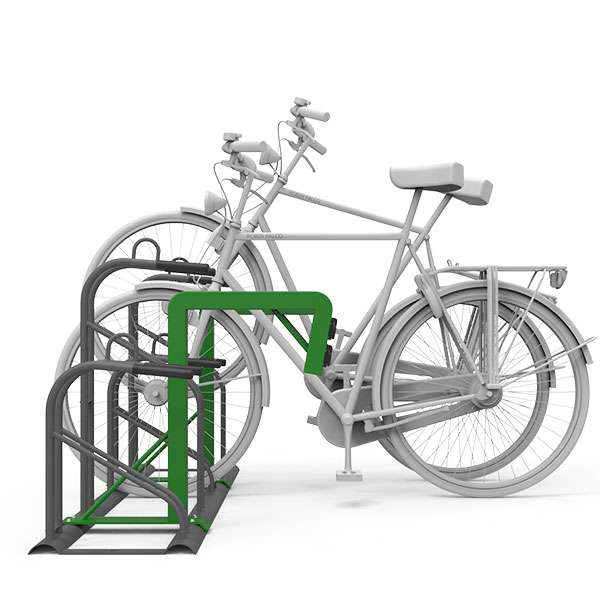 Fietsparkeren | Fietsparkeren met oplaadpunt voor e-bike | Ideaal 2.0 met oplaadpunt voor e-bike | image #6 |  Fietsenrek met oplaadpunt