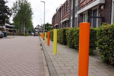 100384 verkeersvoorzieningen afzetpaal anti-ram paal wildparkeren FalcoRound Blaricum