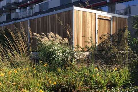 102203 fietsoverkapping FalcoLok-500 fietsenstalling