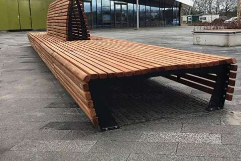 102584 straatmeubilair zitelementen picknickset