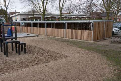 FalcoLok-500 fietsoverkapping bij Mariaschool in Essen