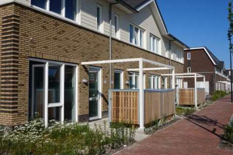 Fietskluizen in circulaire woonwijk