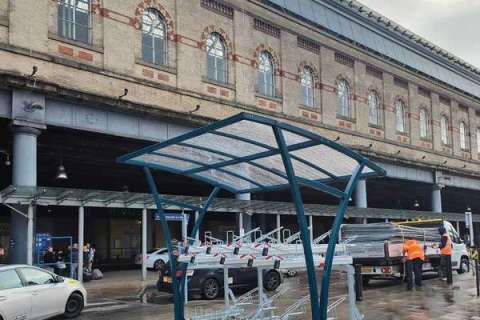 108980 fietsparkeren fietsenrek etagerek fietsoverkapping fietsaanleunbeugels