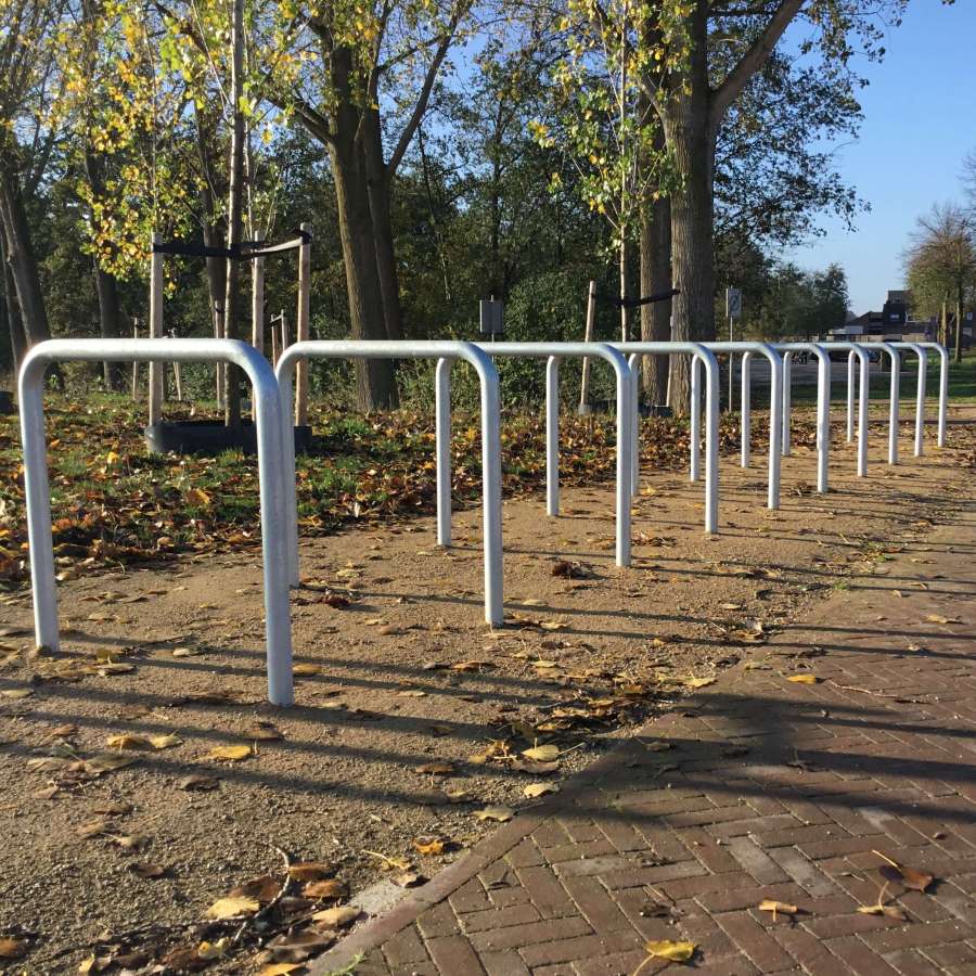 110564  straatmeubilair fietsparkeren fietsaanleunbeugels nietjes