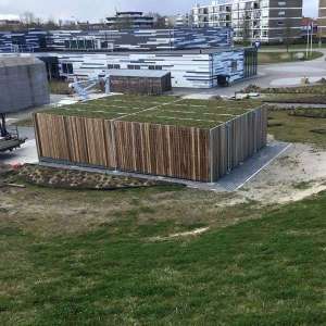 Projecten | Overkapping van Muzeeaquarium wordt ingezet als interne berging en fietsenstalling | image #1 | 110719 overkapping berging fietsparkeren fietsoverkapping fietsenrek
