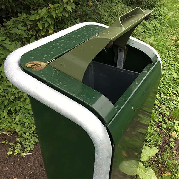 110878 afvalbak vuilnisbak afvalbak pedaal en klep afvalbak hygiëne 