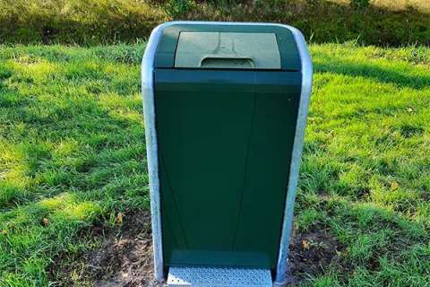 110878 afvalbak vuilnisbak afvalbak pedaal en klep afvalbak hygiëne