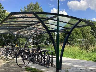 111545 fietsoverkapping fietsenstalling bushalte