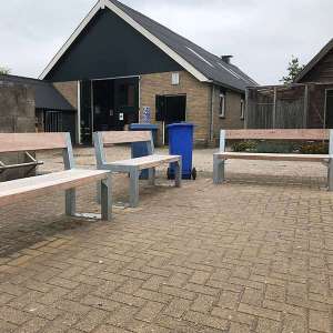 113251 straatmeubilair buitenbank FSC hout