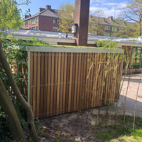 113299 overkapping groendak berging buitenberging
