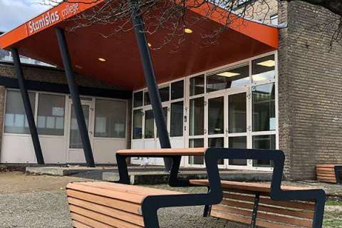 117842 straatmeubilair buitenbanken picknickset sofa tribune