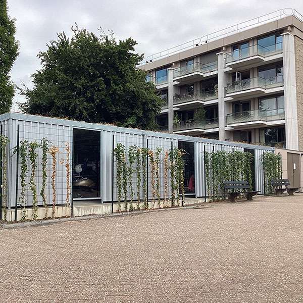 117980 overkapping fietsoverkapping containerberging