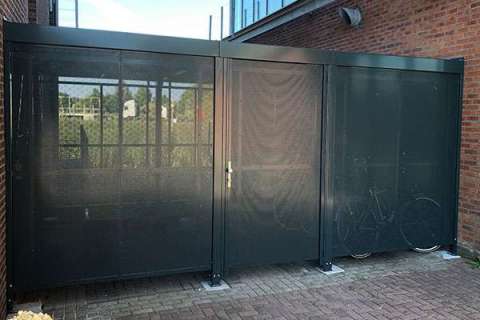 122621 fietsoverkapping bedrijventerrein fietsparkeren