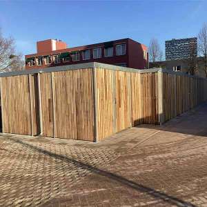 123422 fietsparkeren fietsoverkapping fietsenrek scootmobielstalling rokersruimte