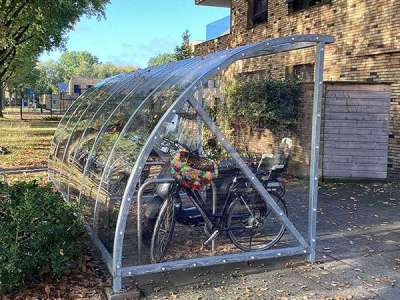 123711 fietsoverkapping fietsaanleunbeugels fietsparkeren