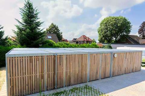 124052 fietsparkeren fietsoverkapping fietsenstallng scootmobielstalling