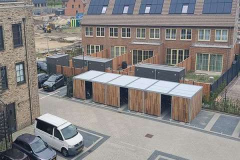 125968 fietsoverkapping fietsparkeren wooncomplex
