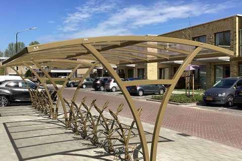 129122 fietsparkeren fietsoverkapping overkapping fietsenrek