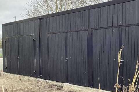 129893 Lemmer fietsoverkapping