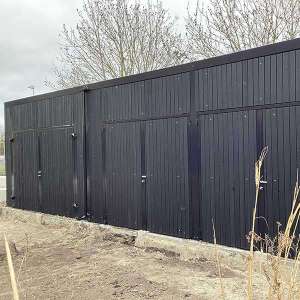 Projecten | Overkapping met meerdere functies voor nieuwbouwschool | image #1 | 129893 Lemmer fietsoverkapping