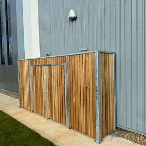 Projecten | Overkapping op maat voor apparatuur | image #1 | 129998 overkapping berging