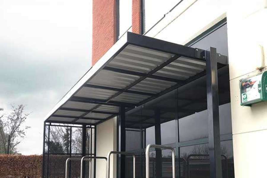132589 FalcoSpan fietsoverkapping Medisch Centrum Goor