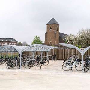 134097 fietsoverkapping fietsparkeren fietsaanleunbeugels