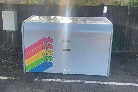 135474 FalcoPod fietsparkeren fietskluis