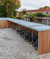 135507 fietsparkeren fietsoverkapping fietsaanleunbeugels scootmobielstalling