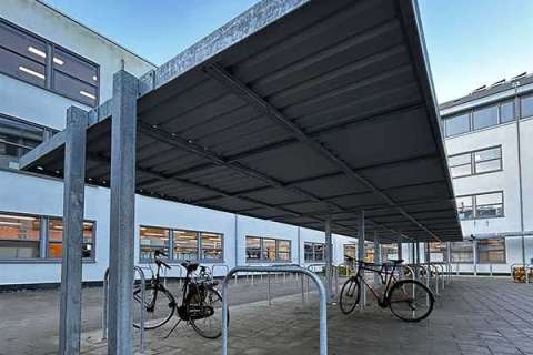 137478 fietsparkeren fietsoverkapping fietsaanleunbeugels fietsnietjes