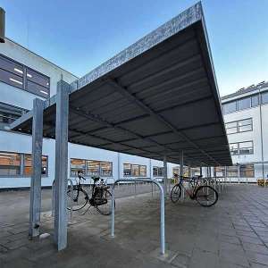 Projecten | Fietsparkeren in beweging: Falco speelt in op veranderende behoeften bij Hogeschool Utrecht | image #1 | 137478 fietsparkeren fietsoverkapping fietsaanleunbeugels fietsnietjes