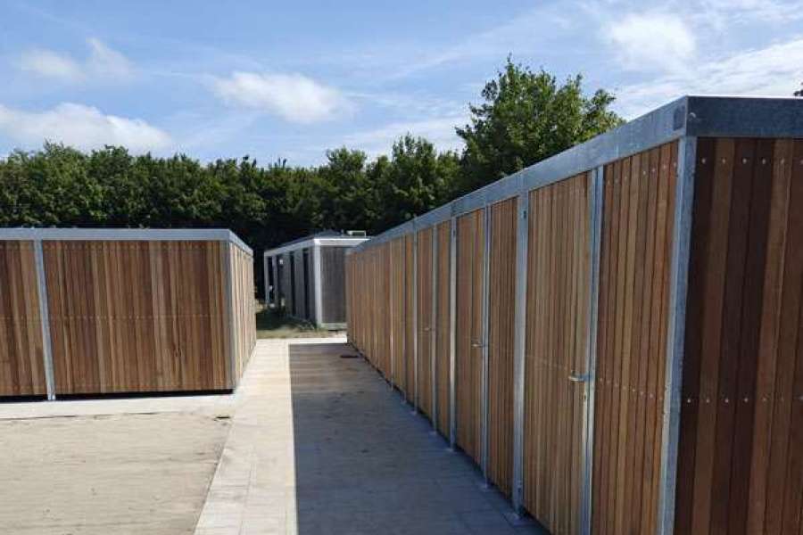138083 FalcoLok bergingen voor tiny houses in Renesse