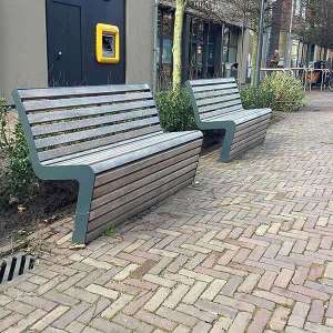 138656 straatmeubilair buitenbank plantenbak